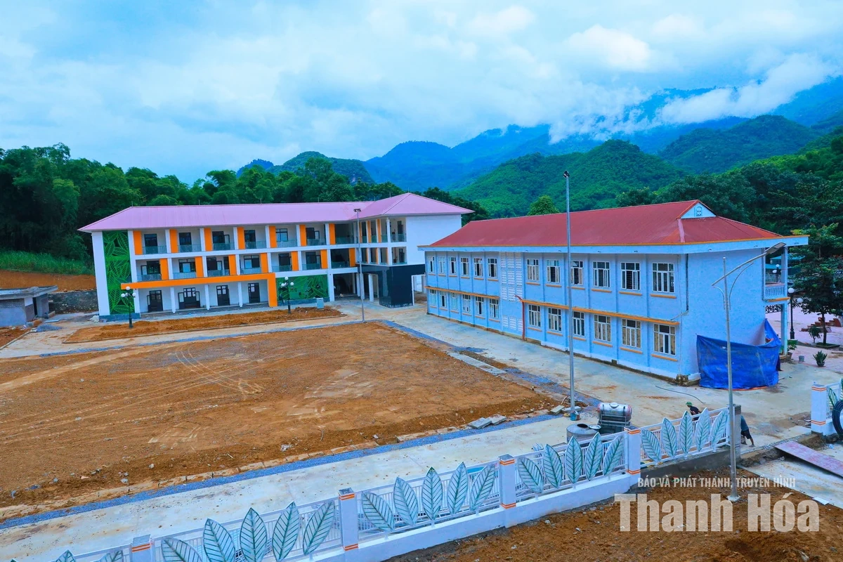 Diện mạo mới tại Trường Phổ thông nội trú TH&amp;THCS Sơn Thủy