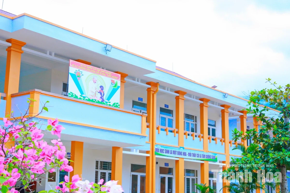 Diện mạo mới tại Trường Phổ thông nội trú TH&amp;THCS Sơn Thủy