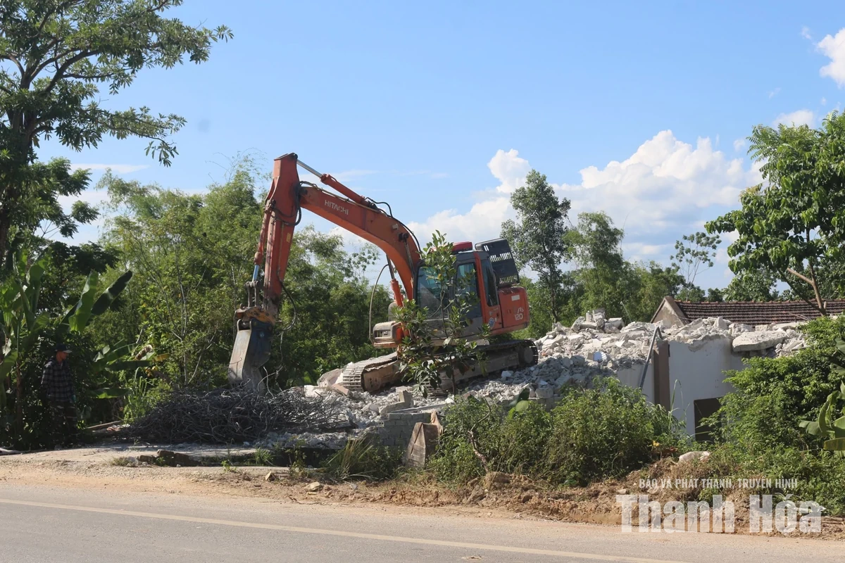 Chạy đua tiến độ GPMB đường nối trung tâm tỉnh&nbsp;với Cảng Hàng không Thọ Xuân