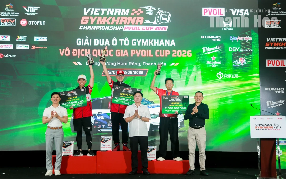 Bế mạc Vòng chung kết Giải đua ô tô Gymkhana Vô địch Quốc gia