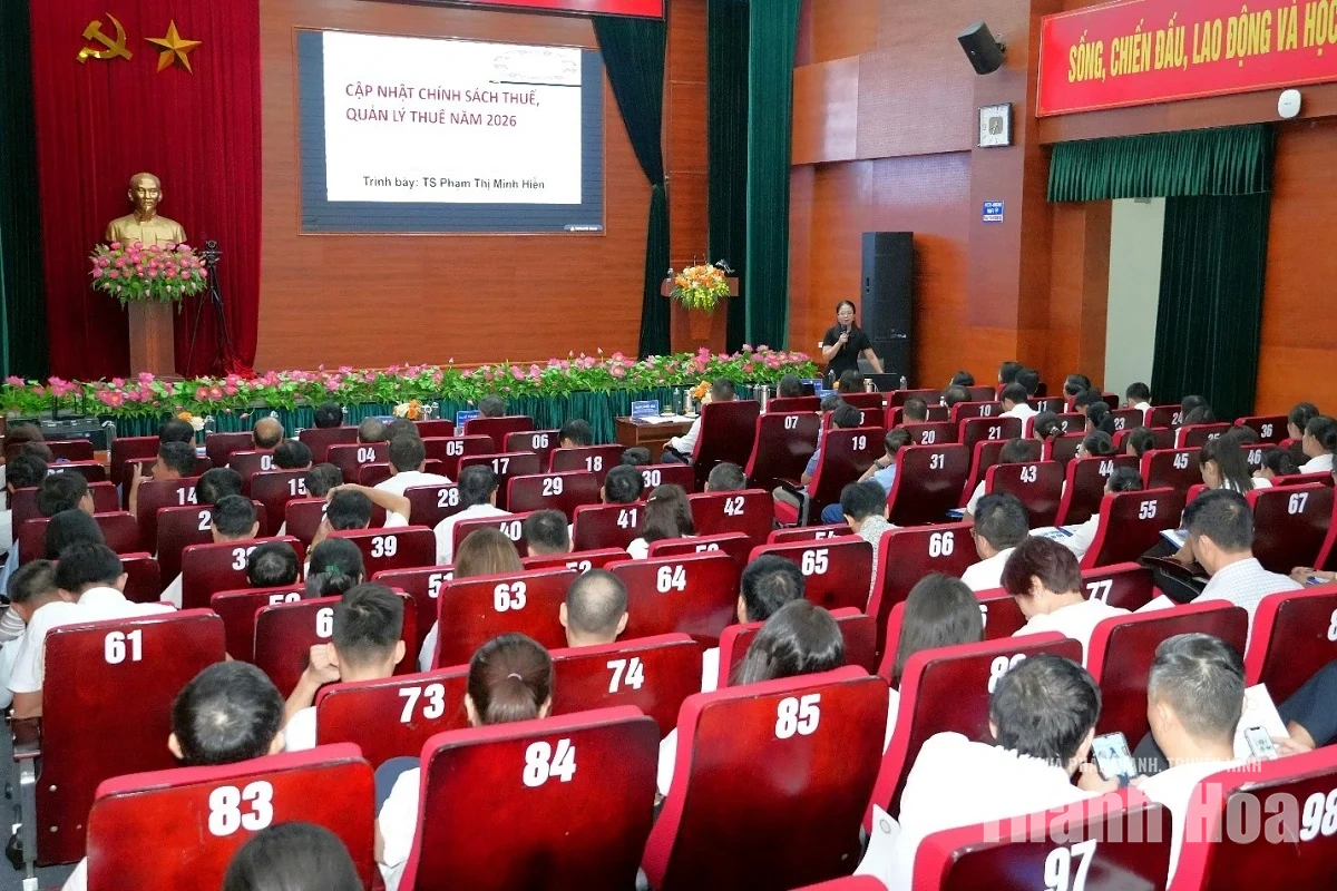 Cập nhật chính sách tài chính, thuế, nâng cao hiệu quả quản trị tại Công ty Điện lực Thanh Hóa