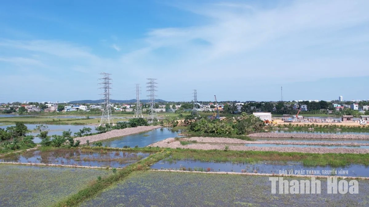 Giải quyết dứt điểm tồn tại trong GPMB Dự án TBA 220kV Sầm Sơn và đường dây đấu nối