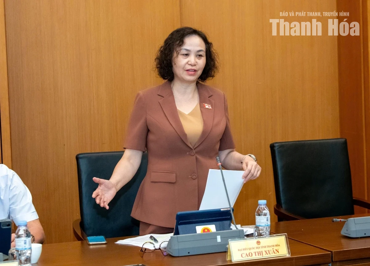 Đại biểu Quốc hội tỉnh Thanh Hóa góp ý nhiều nội dung quan trọng vào các dự thảo luật