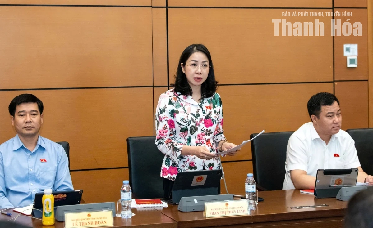 Đại biểu Quốc hội tỉnh Thanh Hóa góp ý nhiều nội dung quan trọng vào các dự thảo luật