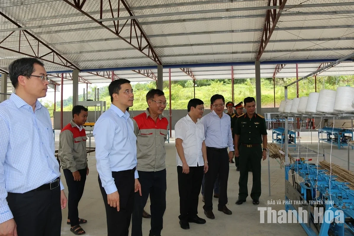 Xã Đồng Lương chú trọng thu hút đầu tư, tăng cường liên kết giữa người dân với doanh nghiệp
