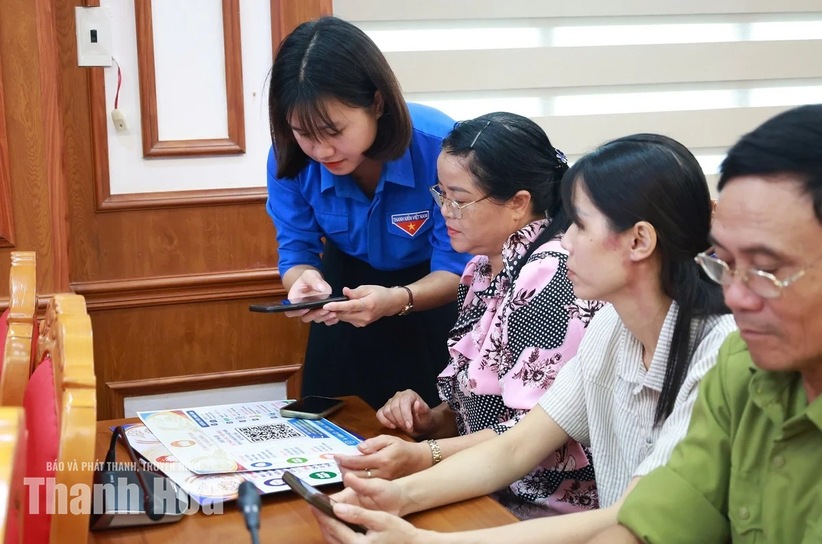 MTTQ Việt Nam xã Thiệu Hóa ra mắt mô hình “Gắn mã QR tiếp nhận ý kiến phản ánh của Nhân dân”