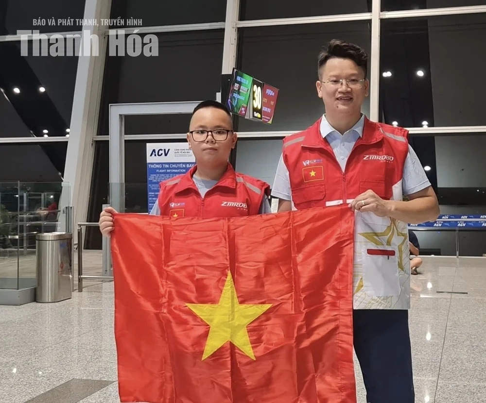 Học sinh Thanh Hóa giành Huy chương vàng tại World Robot Contest Finals (WRC F) 2026