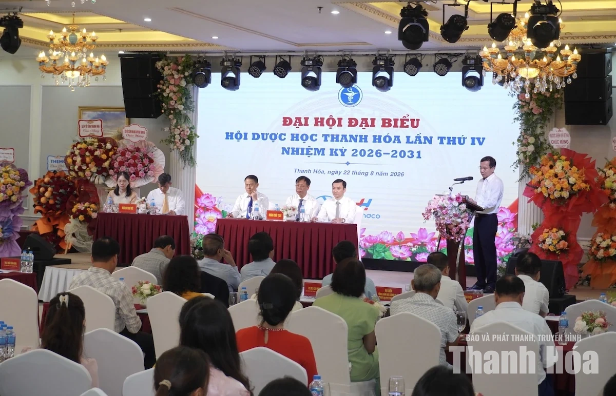 Đại hội đại biểu Hội Dược học Thanh Hóa lần thứ IV, nhiệm kỳ 2026-2031