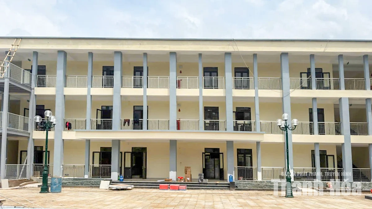 Trường Nội trú liên cấp Tiểu học và THCS Tam Thanh sẵn sàng đón học sinh vào năm học mới