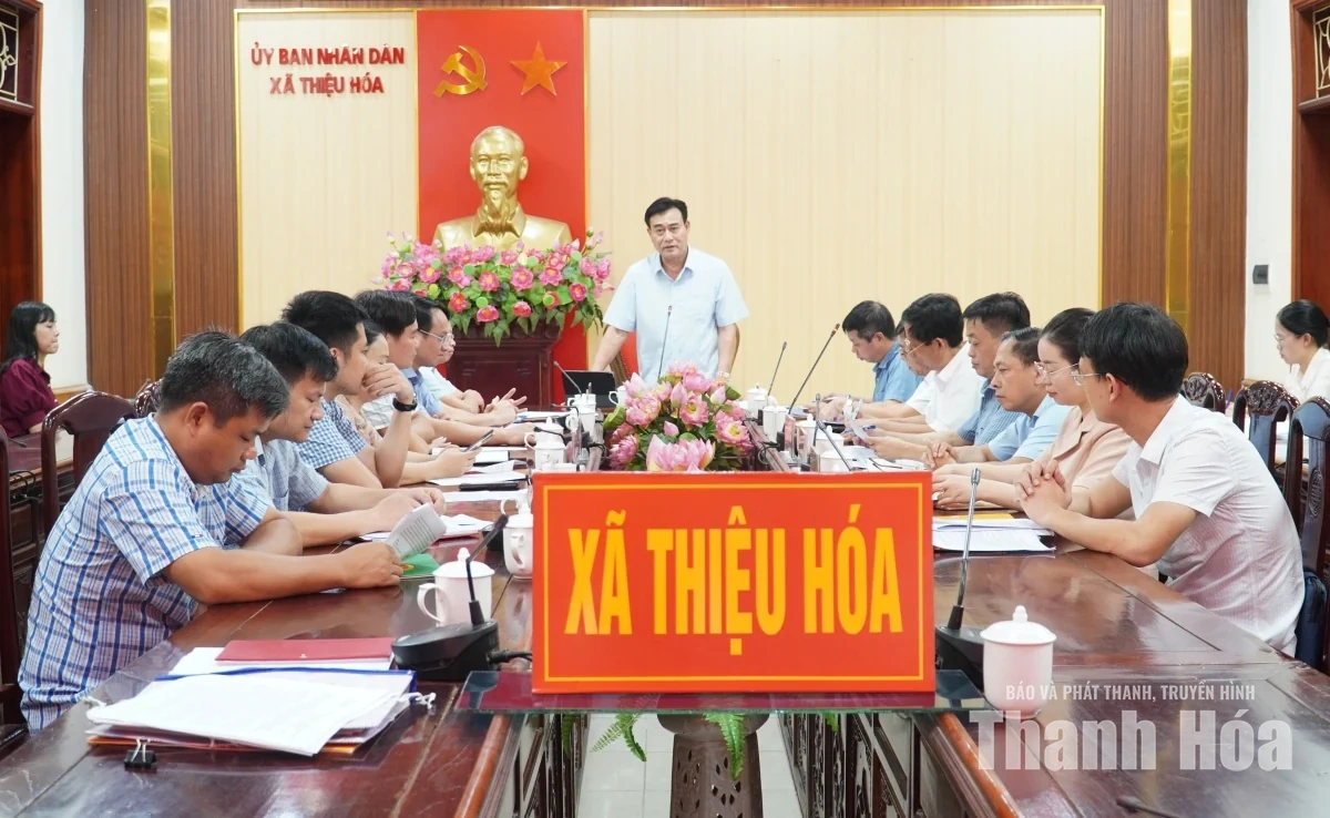 Giám sát tích tụ, tập trung đất đai trong sản xuất nông nghiệp tại xã Thiệu Hóa
