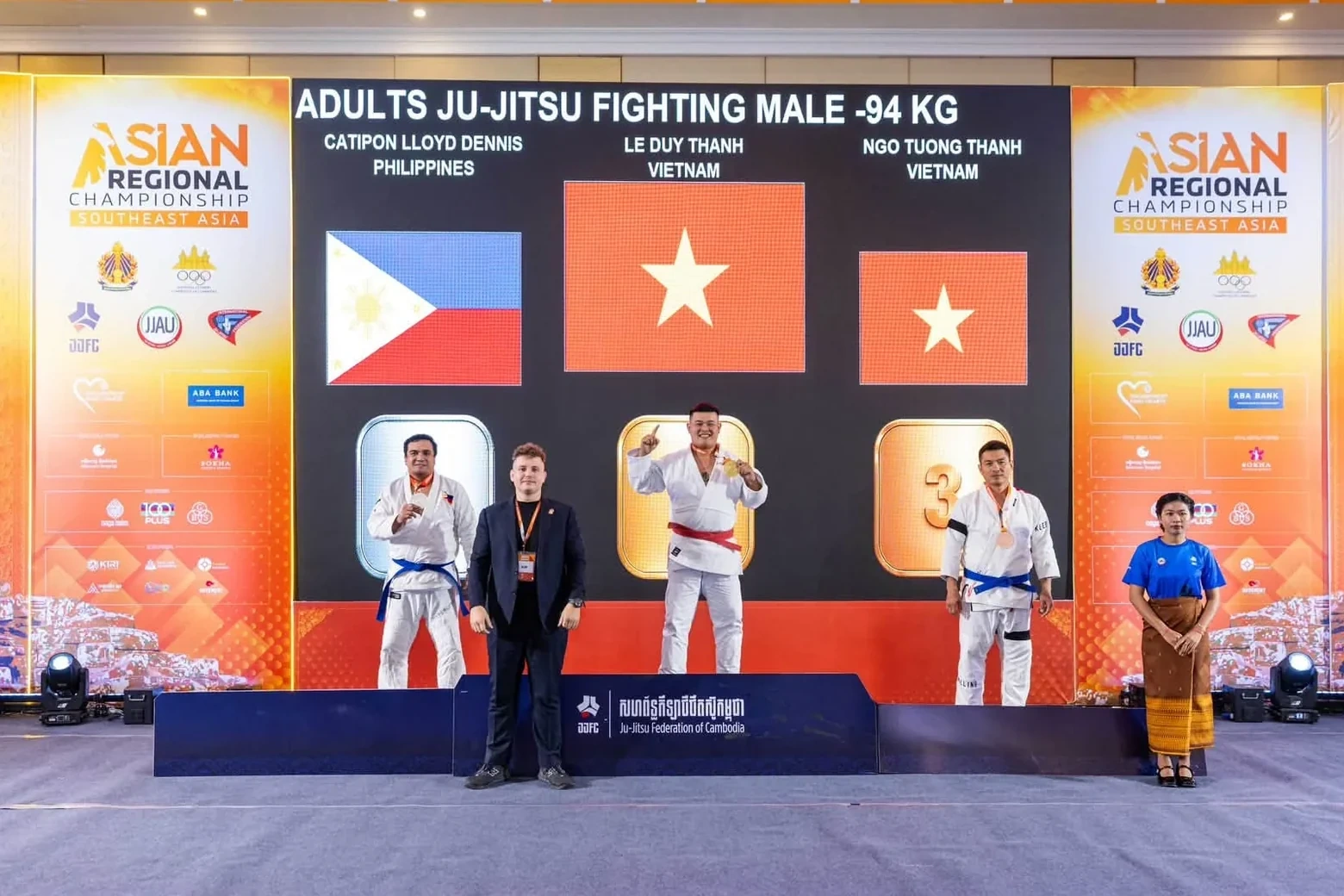 VĐV Thanh Hóa toả sáng giúp Jujitsu Việt Nam Nhất toàn đoàn Giải vô địch Đông Nam Á 2026