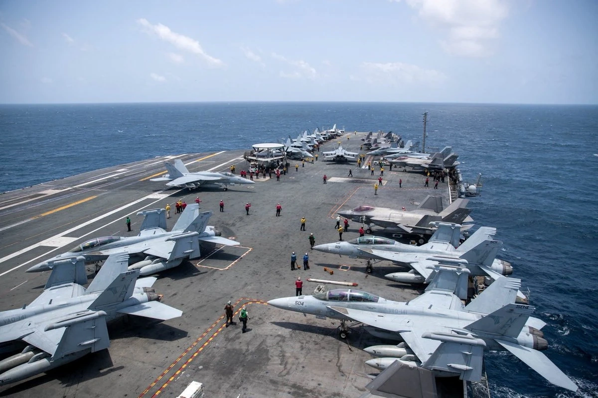 Mỹ điều tàu sân bay George Washington tới Trung Đông, tăng hiện diện quân sự tại khu vực