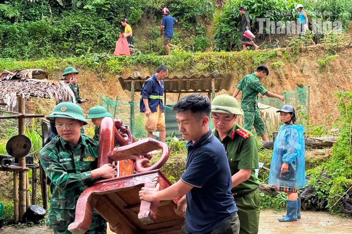 Xã Yên Khương di dời khẩn cấp các hộ dân trước nguy cơ sạt lở đất