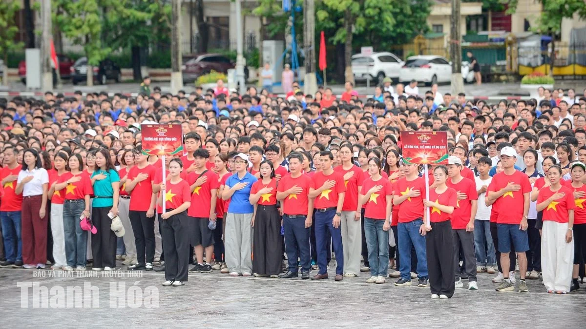 Những khoảnh khắc đẹp từ “Cùng Việt Nam tiến bước” tại Thanh Hóa