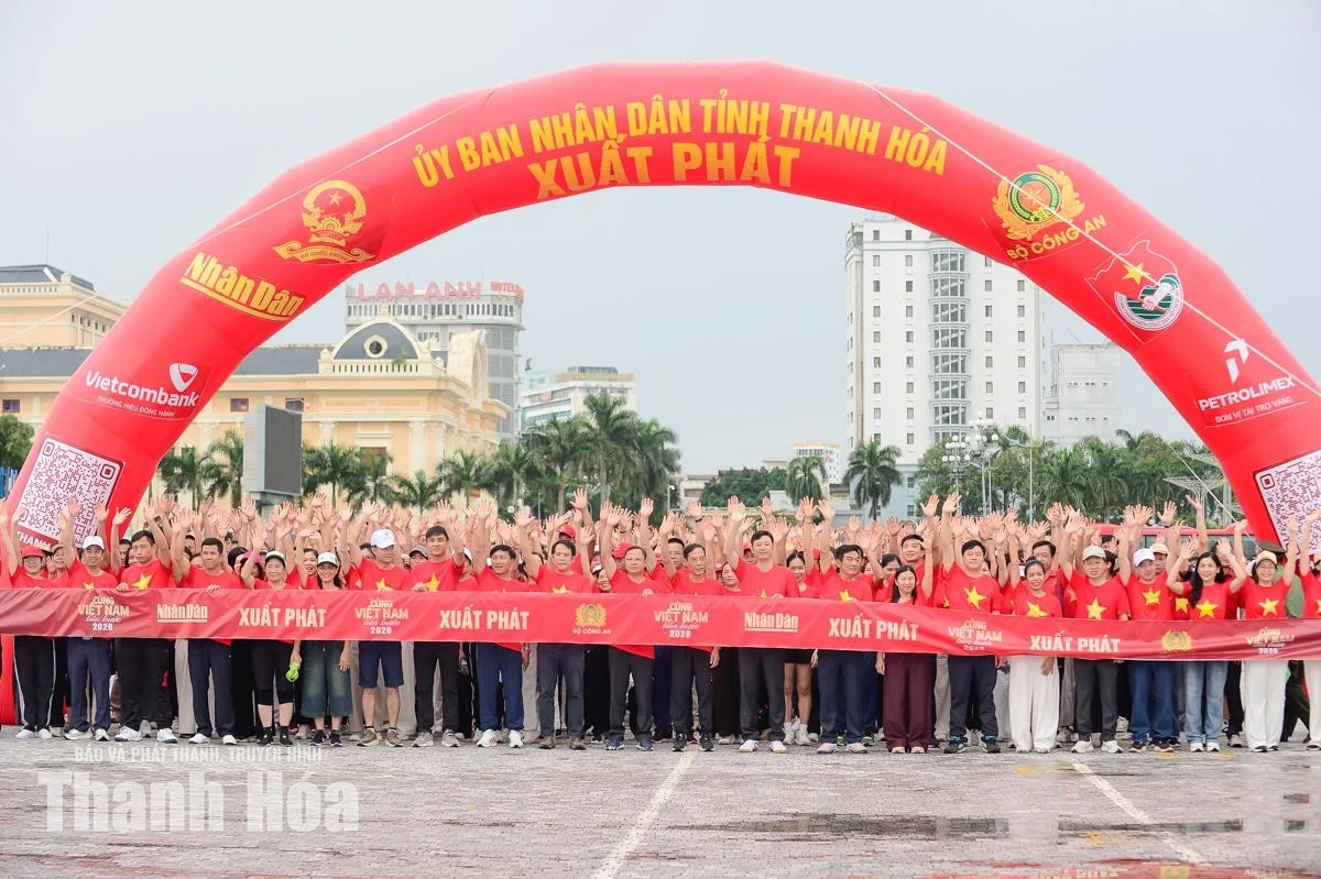 Những khoảnh khắc đẹp từ “Cùng Việt Nam tiến bước” tại Thanh Hóa