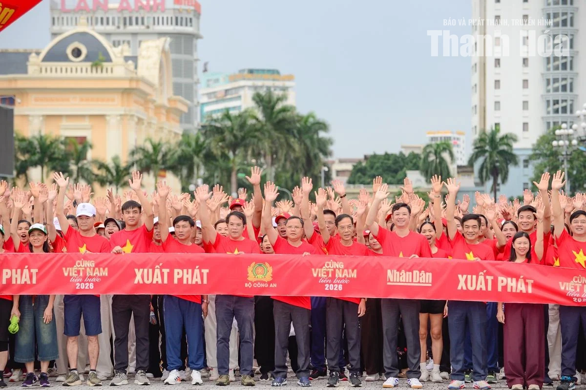 Những khoảnh khắc đẹp từ “Cùng Việt Nam tiến bước” tại Thanh Hóa