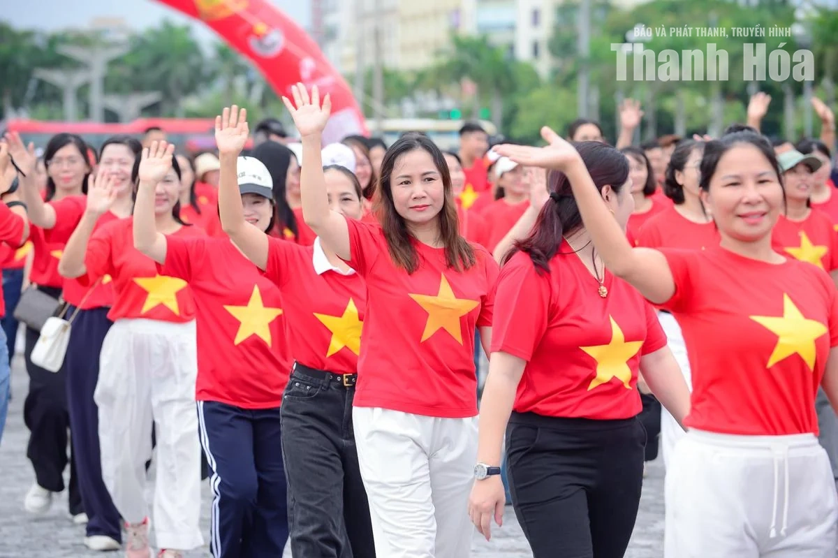 Những khoảnh khắc đẹp từ “Cùng Việt Nam tiến bước” tại Thanh Hóa