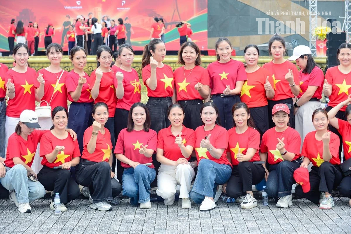 Những khoảnh khắc đẹp từ “Cùng Việt Nam tiến bước” tại Thanh Hóa