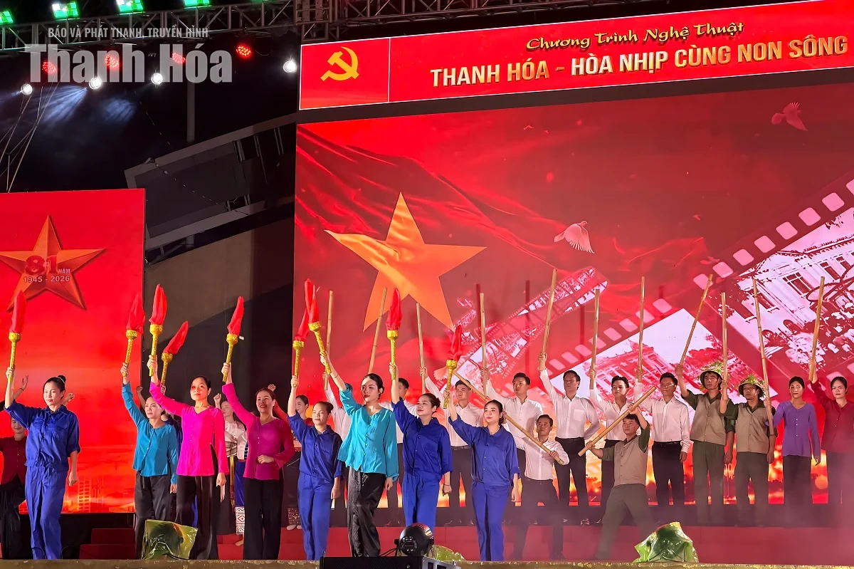 Tổng duyệt Chương trình nghệ thuật “Thanh Hóa hòa nhịp cùng non sông”