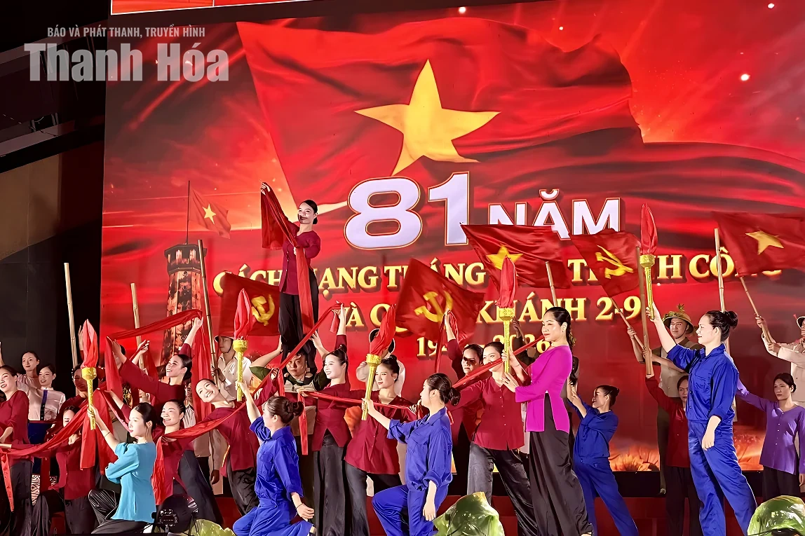 Tổng duyệt Chương trình nghệ thuật “Thanh Hóa hòa nhịp cùng non sông”