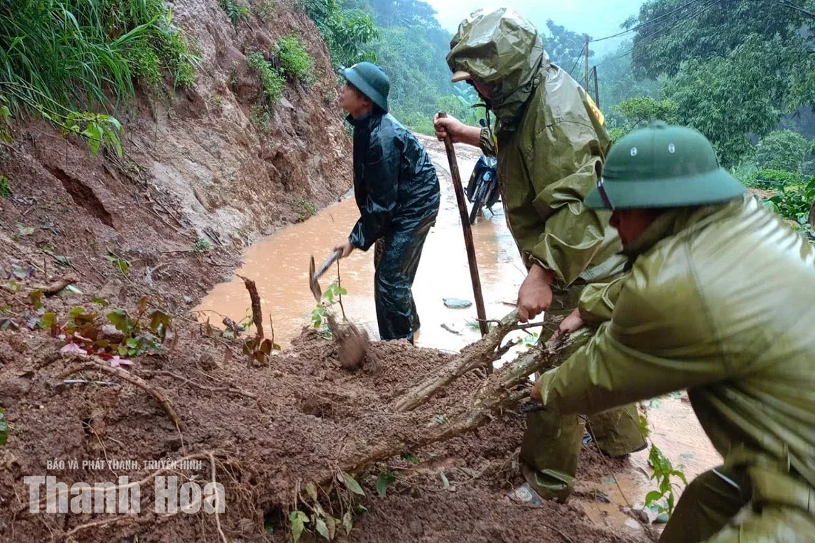 Xã Tam Chung chủ động sơ tán gần 100 nhân khẩu đến nơi an toàn
