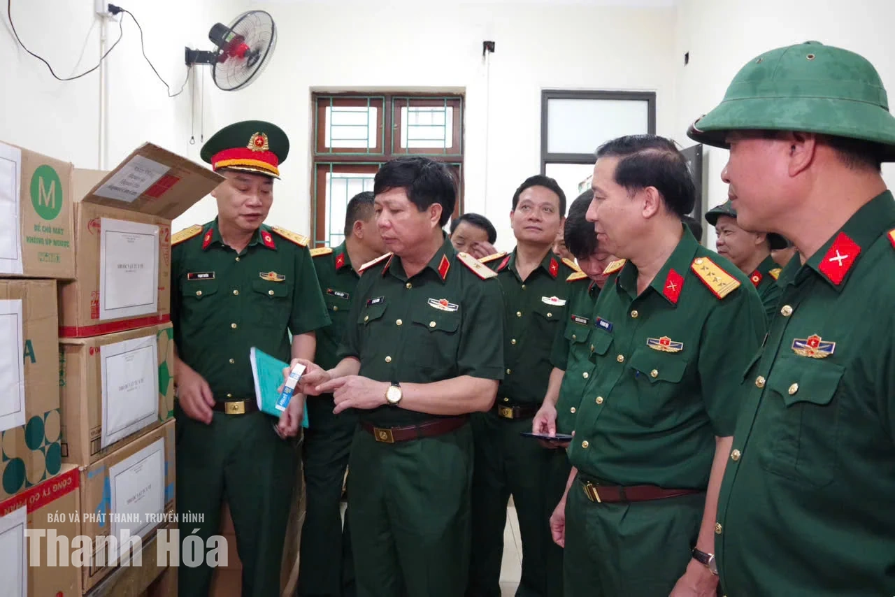 Quân khu 4 Kiểm tra công tác chuẩn bị tìm kiếm, quy tập hài cốt liệt sĩ tại Thanh Hóa