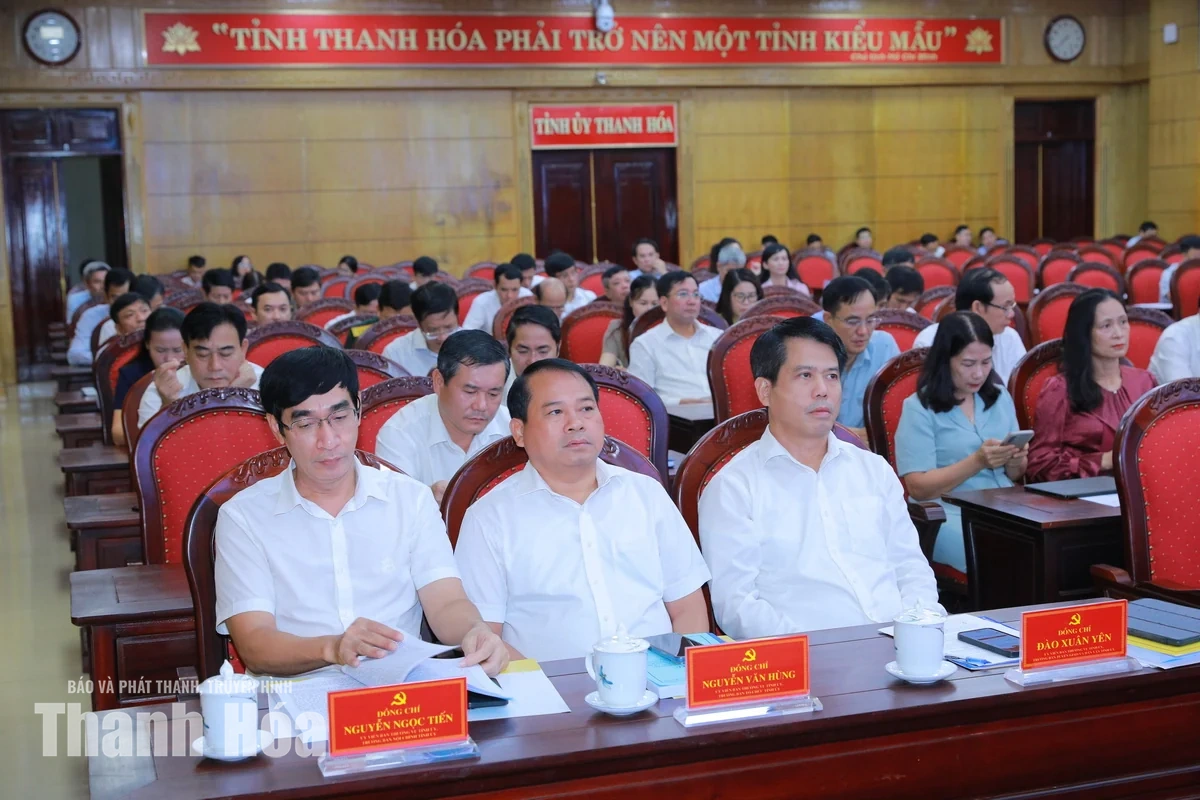 Thanh Hóa quán triệt, triển khai các nghị quyết, chỉ thị, quy định mới của Trung ương và của tỉnh