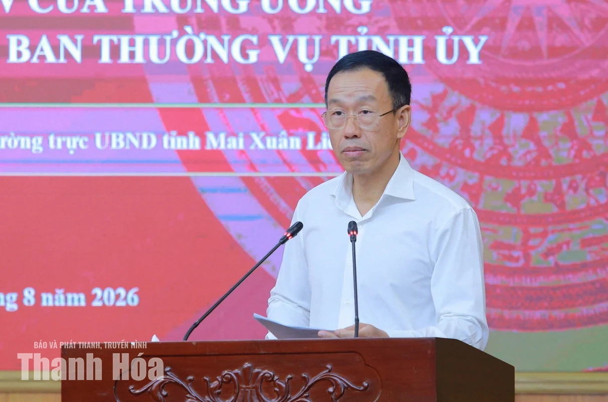 Thanh Hóa quán triệt, triển khai các nghị quyết, chỉ thị, quy định mới của Trung ương và của tỉnh