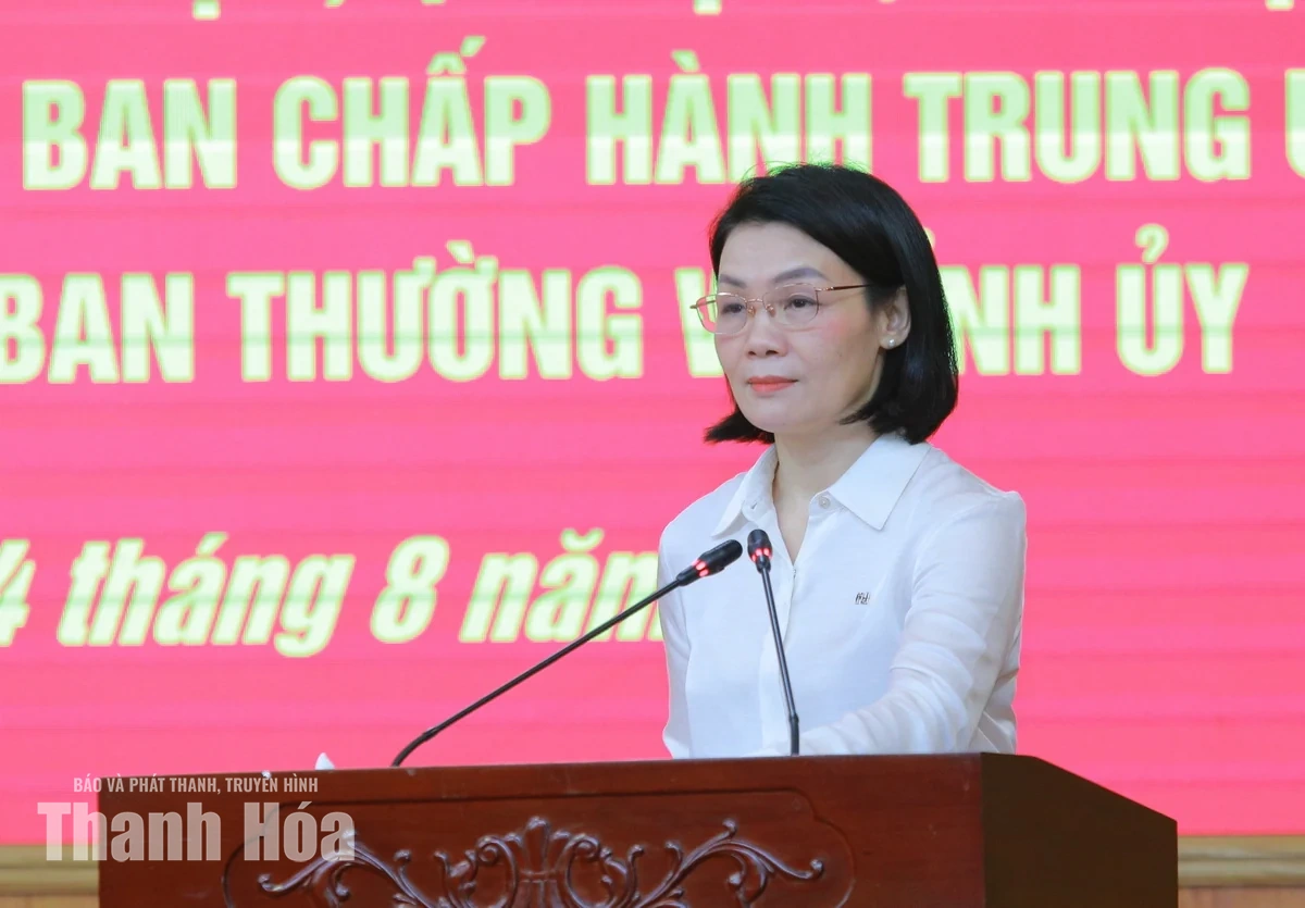 Thanh Hóa quán triệt, triển khai các nghị quyết, chỉ thị, quy định mới của Trung ương và của tỉnh