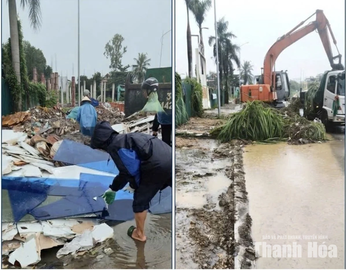 Dầm mưa, xuyên trưa khơi thông các dòng chảy