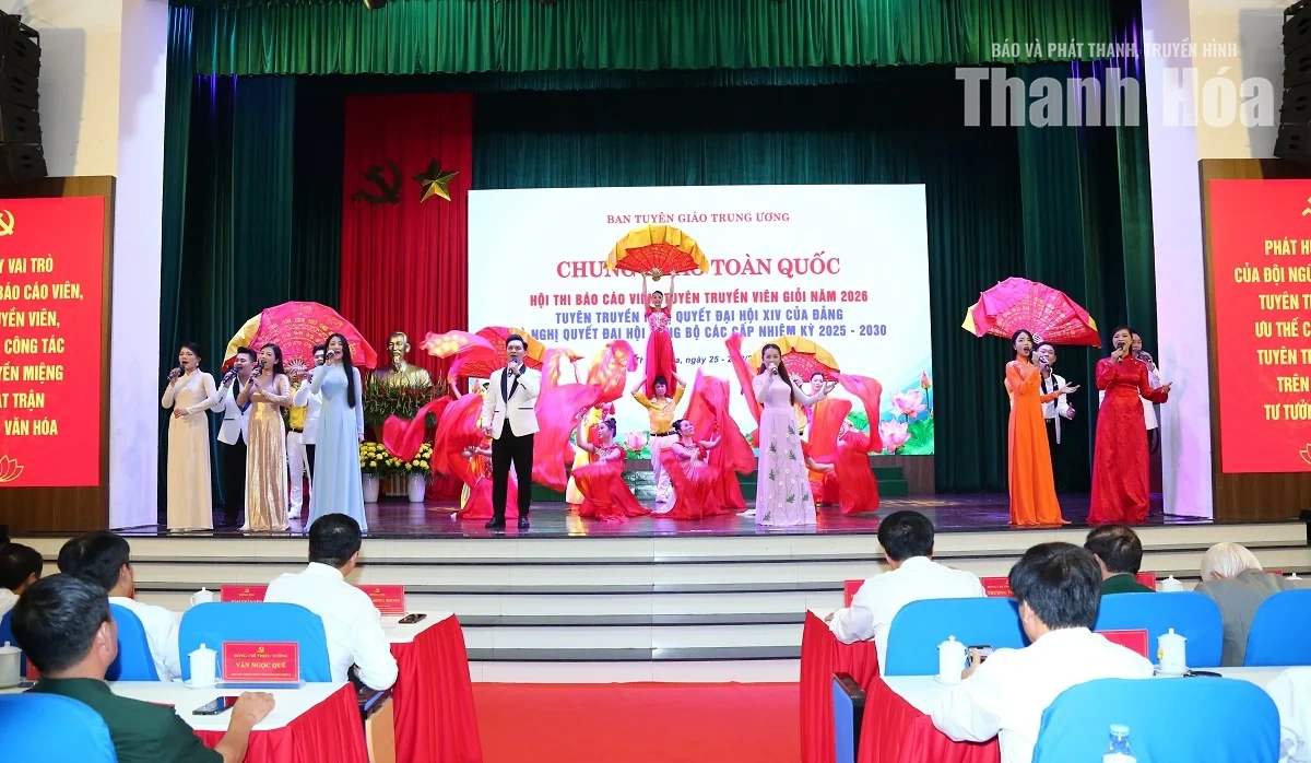 Khai mạc Chung khảo toàn quốc Hội thi báo cáo viên, tuyên truyền viên giỏi năm 2026