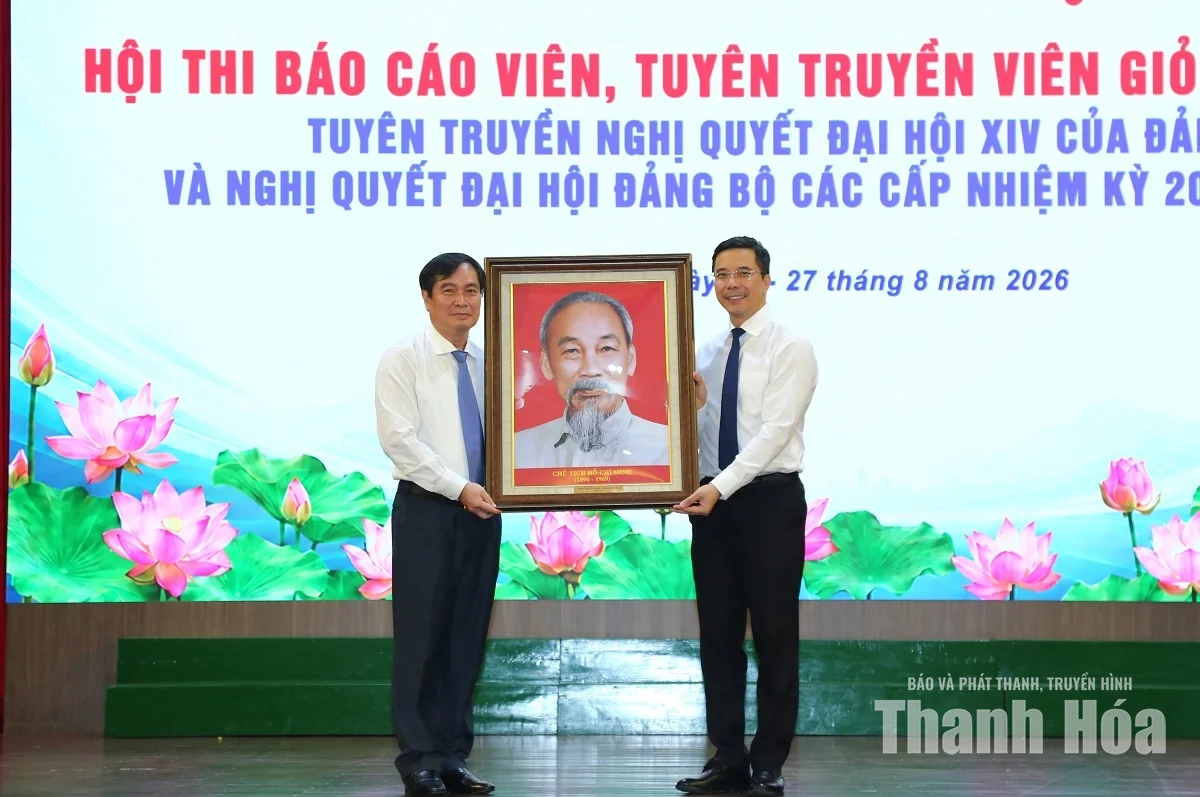Khai mạc Chung khảo toàn quốc Hội thi báo cáo viên, tuyên truyền viên giỏi năm 2026
