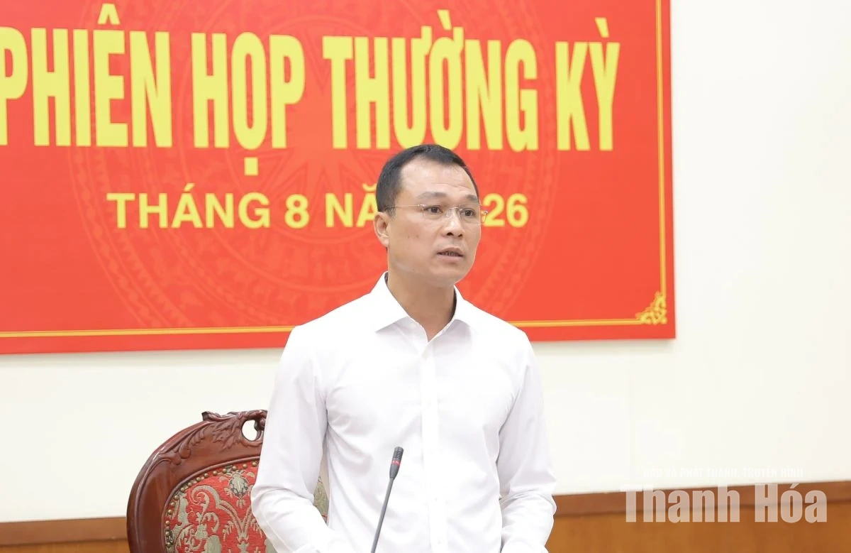 UBND tỉnh đánh giá tình hình kinh tế - xã hội tháng 8, nhiệm vụ trọng tâm tháng 9/2026