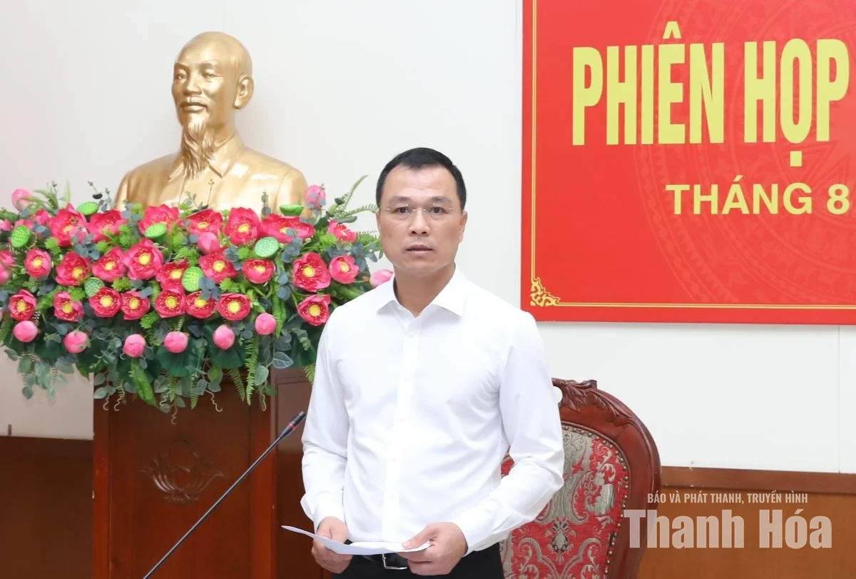 UBND tỉnh đánh giá tình hình kinh tế - xã hội tháng 8, nhiệm vụ trọng tâm tháng 9/2026