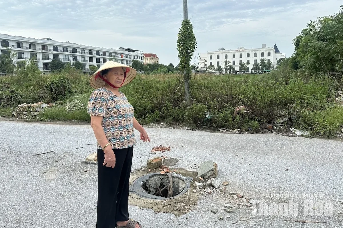 Trật tự, mỹ quan đô thị - Những “cái gai trong mắt”: Hố ga, miệng cống không nắp đậy