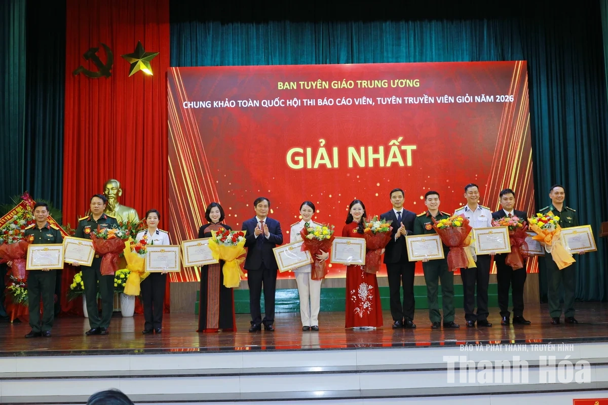 Bế mạc Chung khảo toàn quốc Hội thi Báo cáo viên, tuyên truyền viên giỏi năm 2026