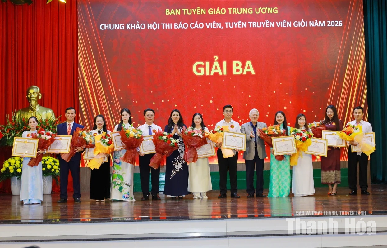 Bế mạc Chung khảo toàn quốc Hội thi Báo cáo viên, tuyên truyền viên giỏi năm 2026