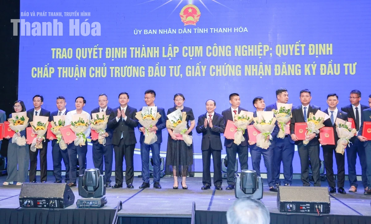 13.099 tỷ đồng cấp chủ trương đầu tư và chứng nhận đầu tư - Dấu ấn từ Hội nghị đối thoại với doanh nghiệp tỉnh Thanh Hóa năm 2026