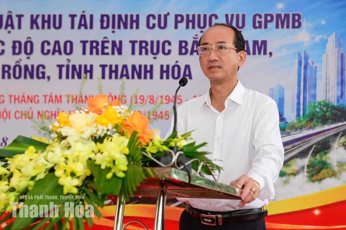 Khởi công 2 khu tái định cư phục vụ Dự án đường sắt tốc độ cao Bắc - Nam