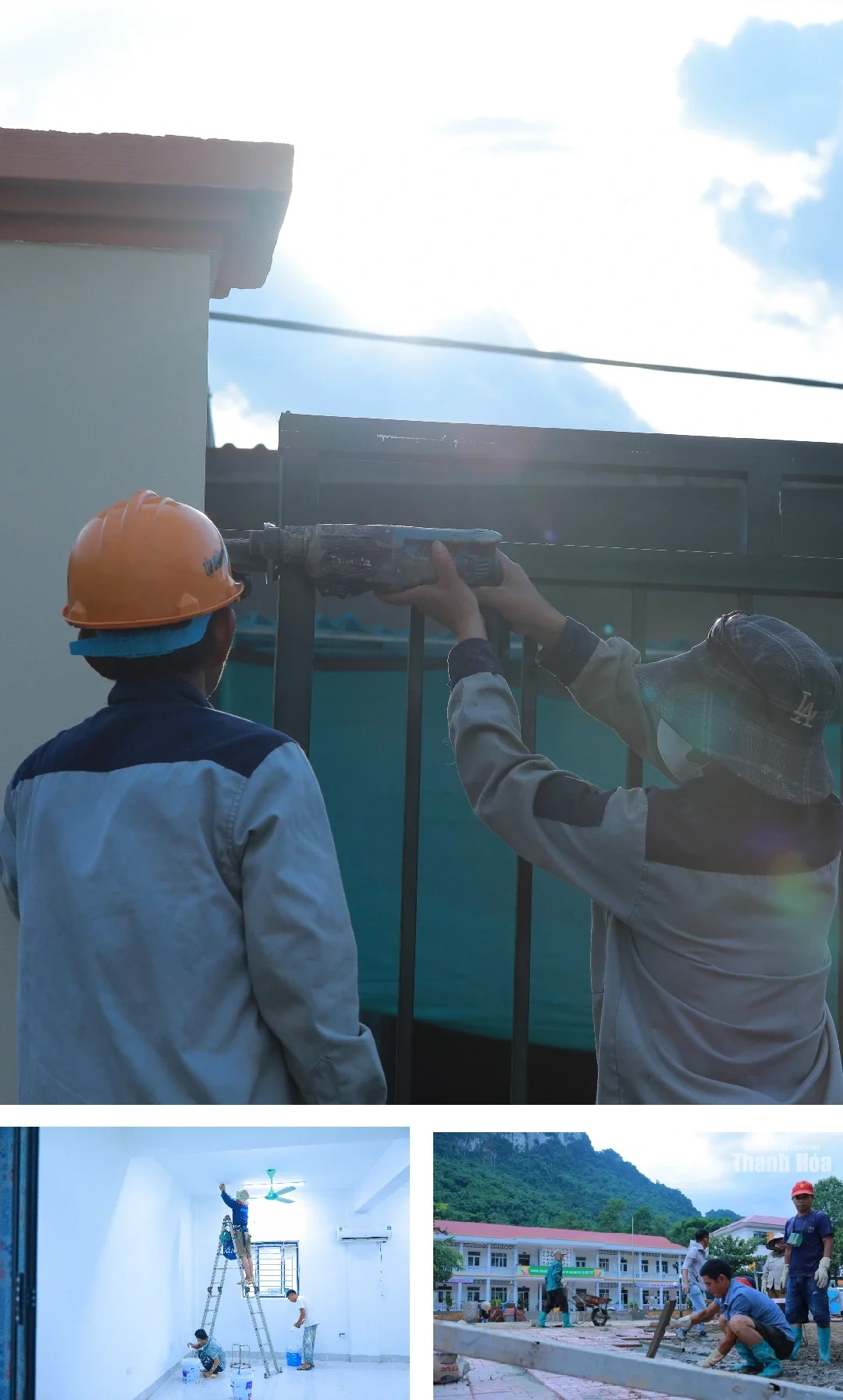 [E-Magazine] Trên những công trường gọi năm học mới - Kỳ 2: Đếm ngược trên những công trường vùng biên