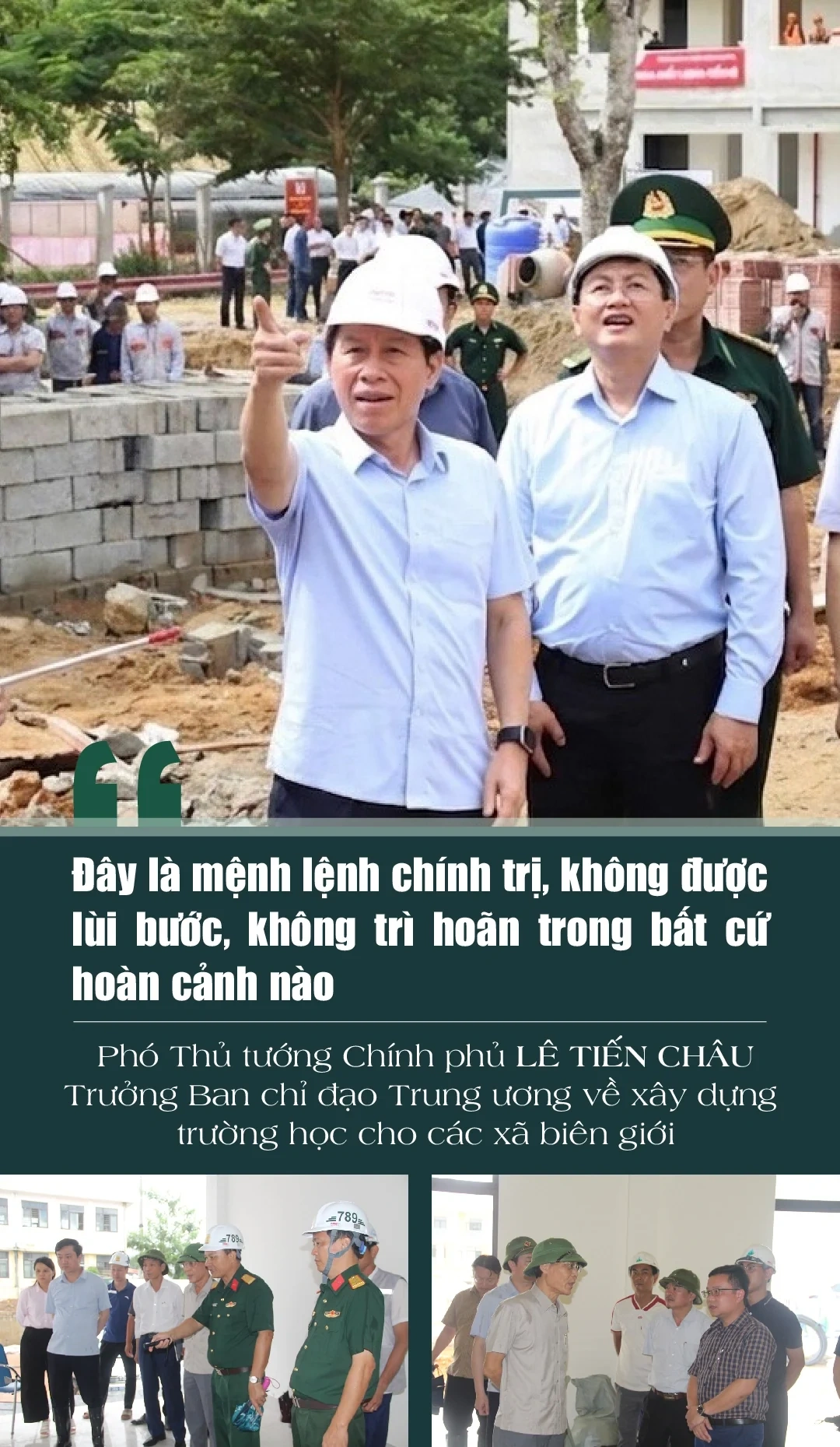 [E-Magazine] Trên những công trường gọi năm học mới - Kỳ 2: Đếm ngược trên những công trường vùng biên