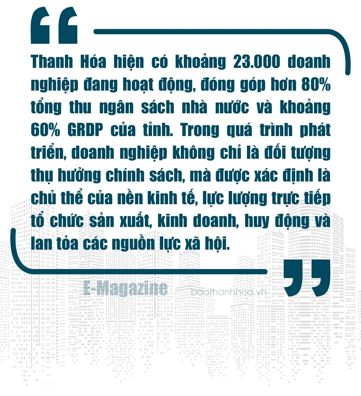 [E-Magazine] Khơi thông nguồn lực, thúc đẩy tăng trưởng