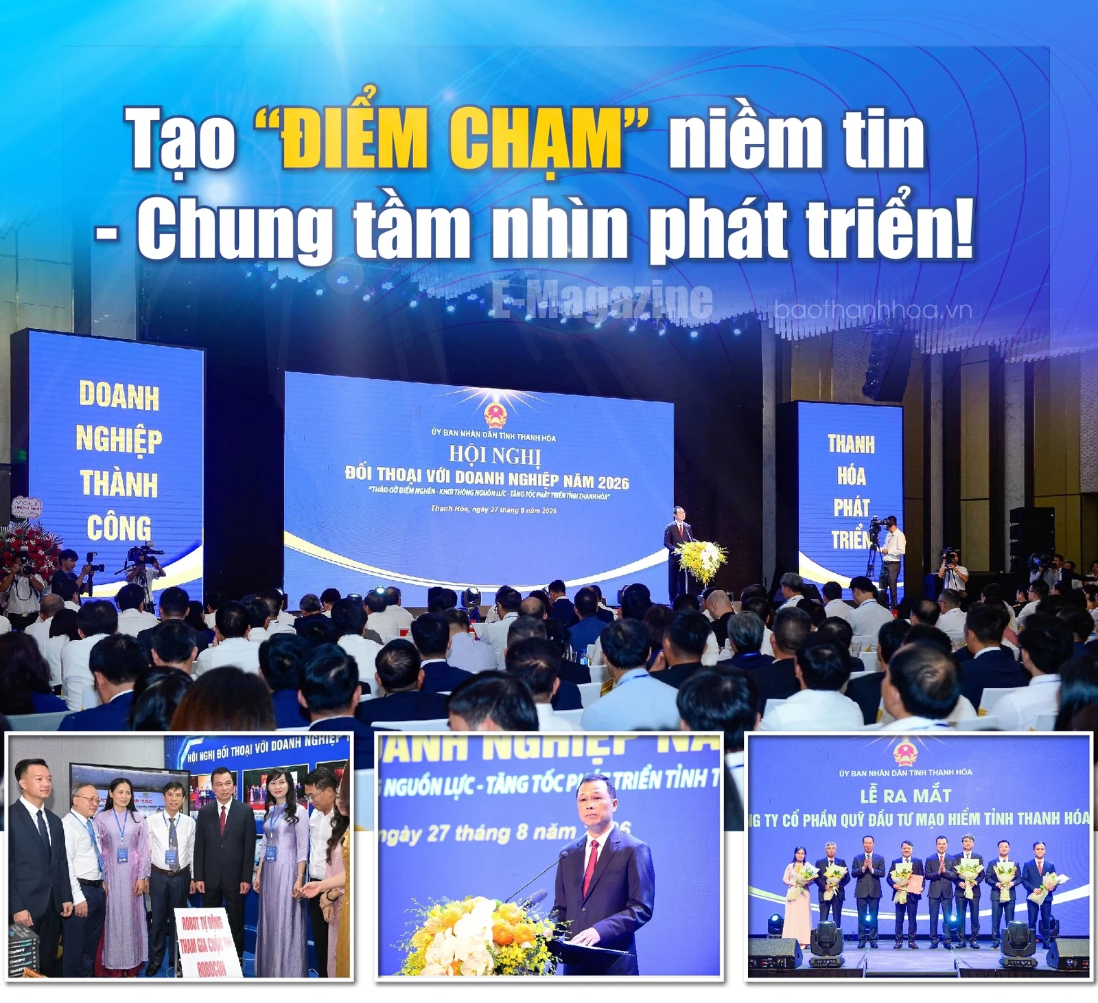 [E-Magazine] Tạo “điểm chạm” niềm tin - Chung tầm nhìn phát triển!