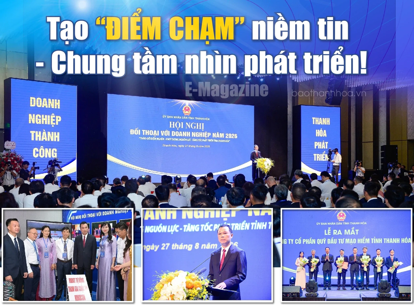 [E-Magazine] Tạo “điểm chạm” niềm tin - Chung tầm nhìn phát triển!