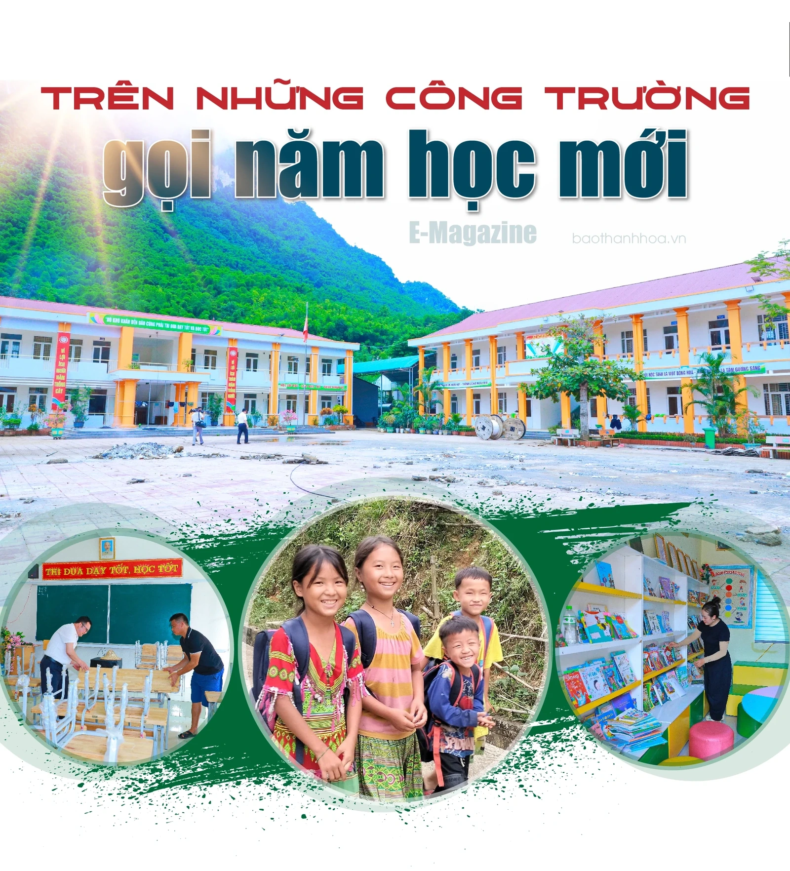 [E-Magazine] Trên những công trường gọi năm học mới - Kỳ 1: Mở lối tương lai