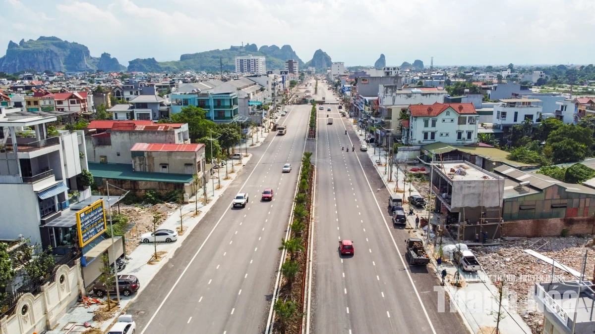 Diện mạo Đại lộ Lê Lợi mở rộng trước ngày thông xe kỹ thuật
