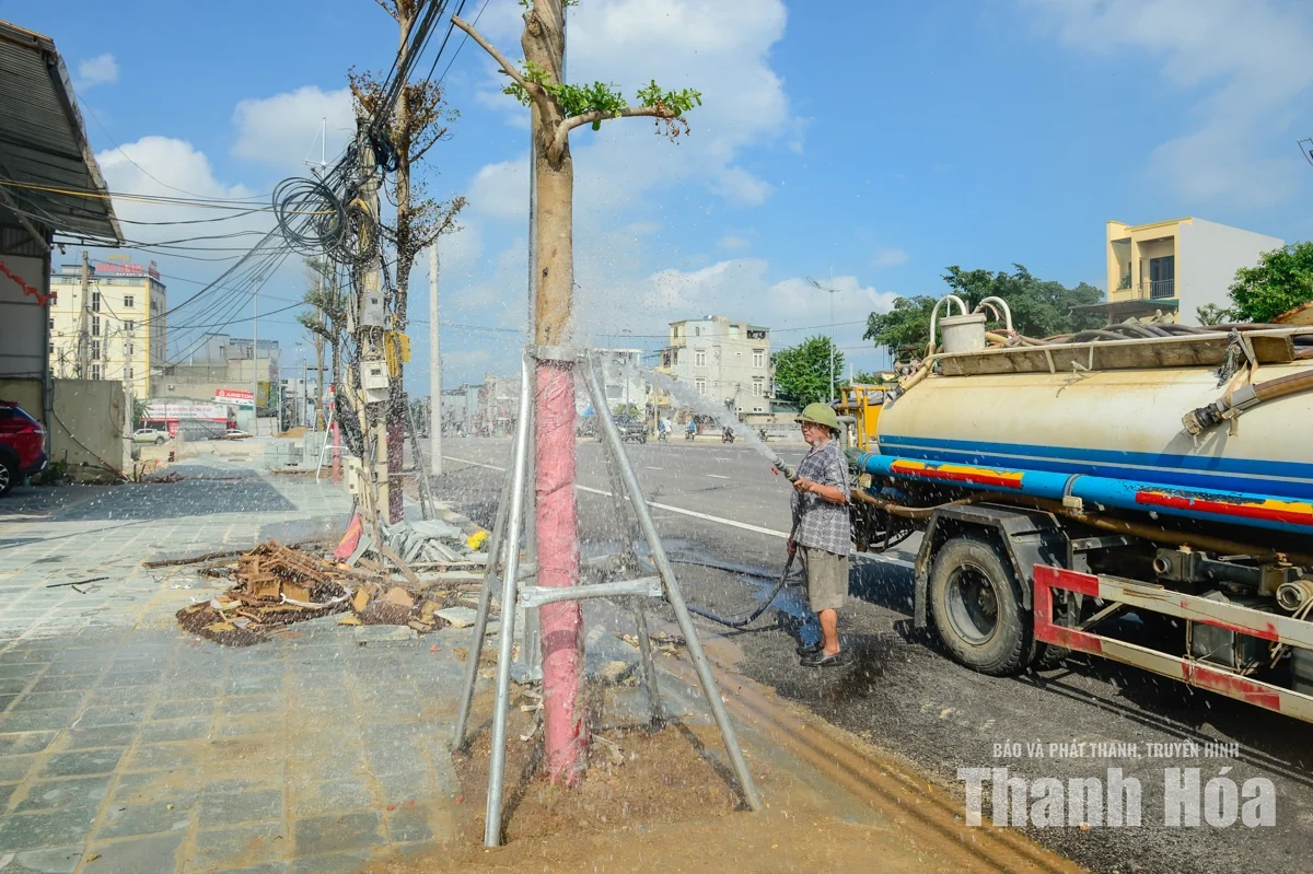 Diện mạo Đại lộ Lê Lợi mở rộng trước ngày thông xe kỹ thuật