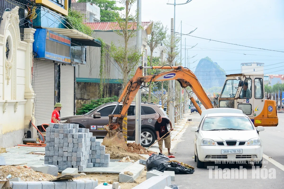 Diện mạo Đại lộ Lê Lợi mở rộng trước ngày thông xe kỹ thuật