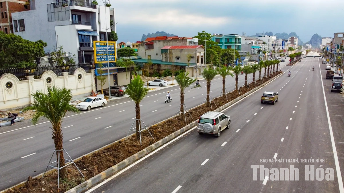 Diện mạo Đại lộ Lê Lợi mở rộng trước ngày thông xe kỹ thuật