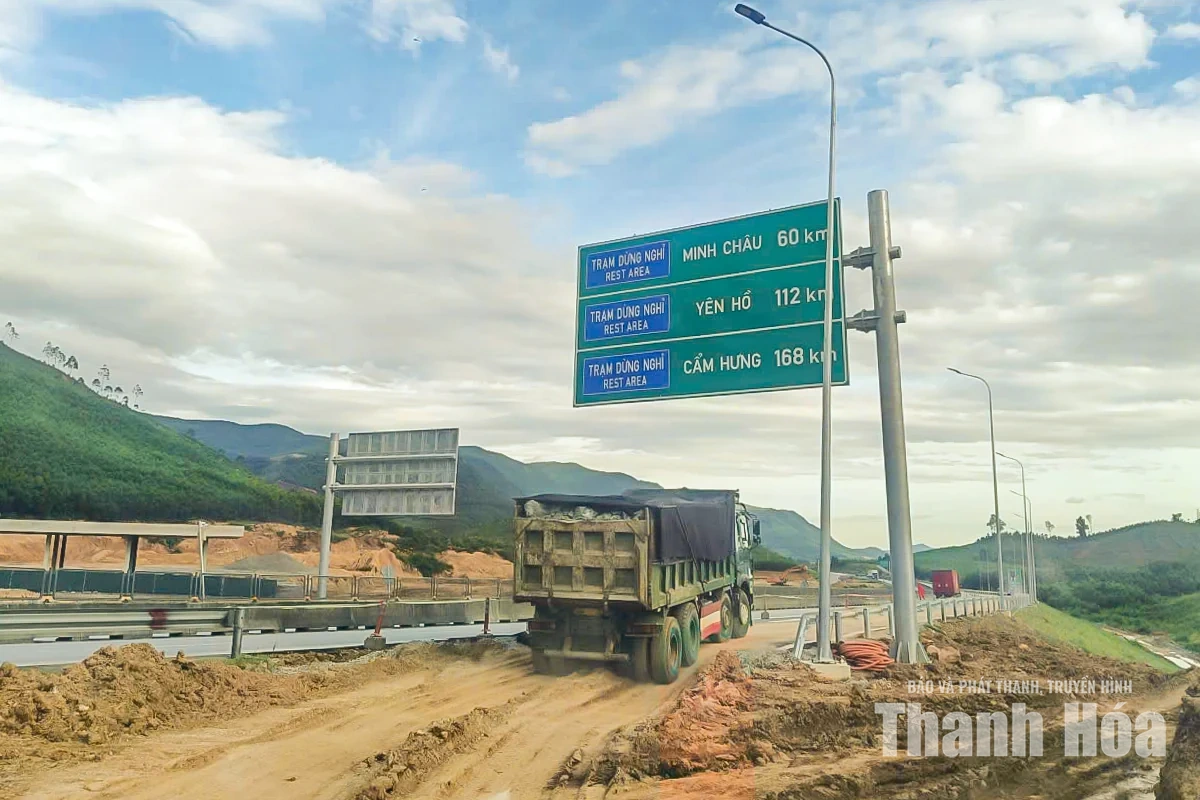 Khẩn trương xây dựng trạm dừng nghỉ Trúc Lâm trên cao tốc Bắc - Nam qua Thanh Hóa